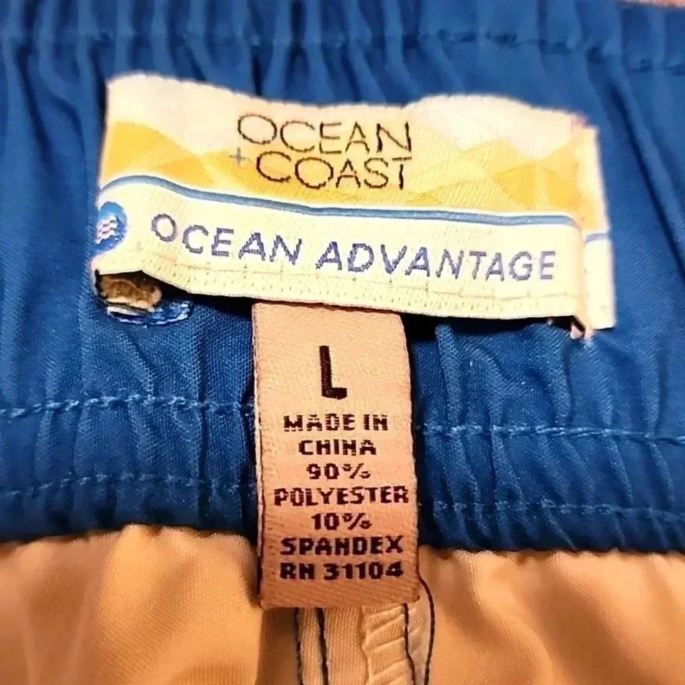 Ocean+Cost Printed Swim Trunks- size L- NWOT- excellent condition- never worn - Picture 3 of 3